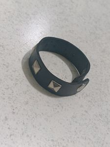 Bracelet For Mens Black And Silver Combination