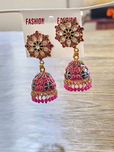 5 Colourful Jhumkas