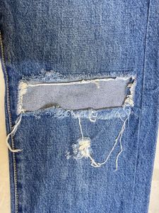 H&amp;M Ripped Blue Denim Jeans