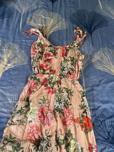 Korean Style Floral Dress From Thailand