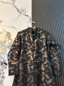 Unique Black Patterned Dress