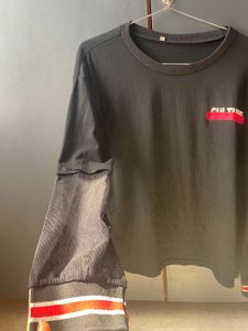 Full Sleves Black T-shirt