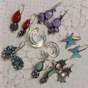 Vintage Assorted Earrings Bundle