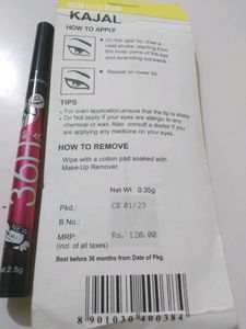 Buy 1 Get One Free (Kajal+eyeliner)