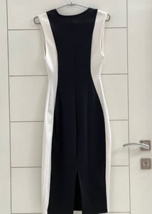 Zara Bodycon Midi Dress With Slit, Length - 40.5in