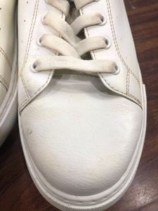 Zudio Casual White Sneakers UK9