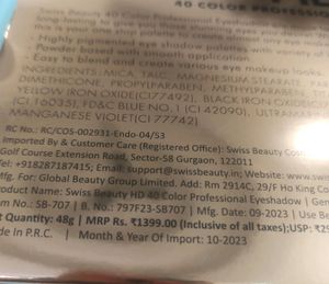 Swiss Beauty Eyeshadow