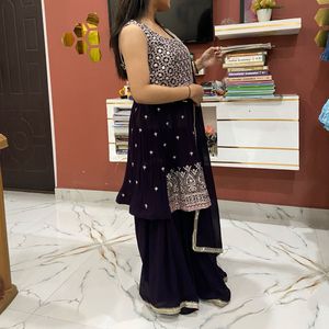 Heavy Sharara Set