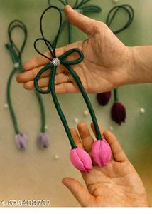 Tulip Hair Ties - Set of 4