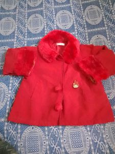 Cute Red Baby Coat