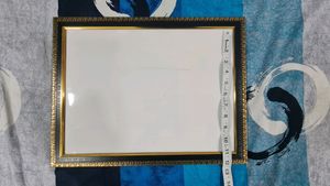 Photo Frame With Golden Edge