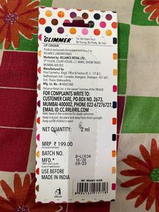 Glimmer Matte Pink Smudge Proof Lip Colour