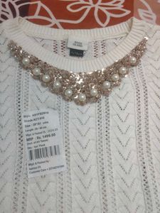 Girls&#39; Embellished Knit Sweater