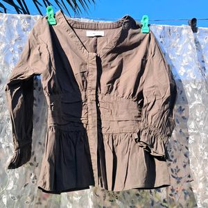 Cute olive green blouse