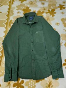 Allen Solly Green Shirt