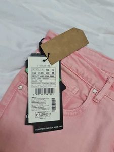 Branded Pink Flare Jeans