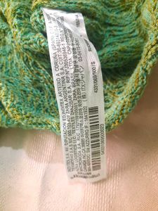 Zara Green Knit Vest