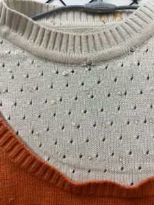Gorgeous Embroidered Crop Asymmetrical  Sweate