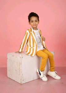 Kids Boys Partywear Three Pieces Suit