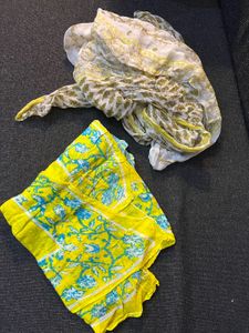 2 Cotton Dupatta I Only Use For Face Covering