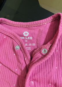 Cute Pink Baby Outfit Set