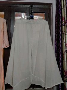 Peach sharara set