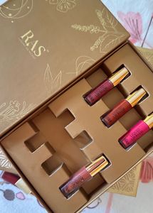 4 Piece Tinted Lip Balm Set - Ras Luxury Oils