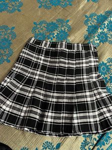 Plaid Mini Skirt
