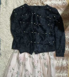 Korean Pearl Sweater