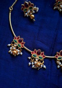 Lotus hasli necklace set