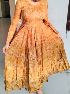 Vintage Style Flowy Dress