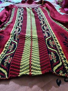 High neck sweater cum kurti