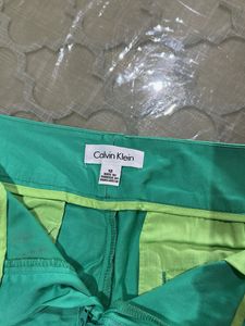 Green Casual Shorts Size US 12