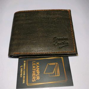 Kanpur Leather Wallet - Brown