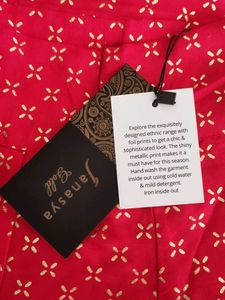 Red Brocade Lehenga Skirt