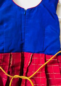 Kids Pure Silk Frock