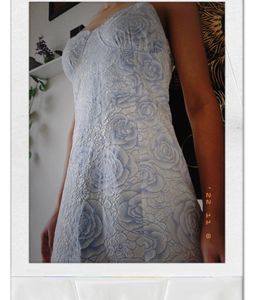 Blue Floral Dress