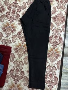 Black denim jeggings