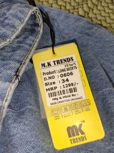 Denim Long Skirt
