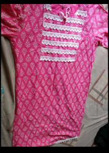 Pink Kurti Set