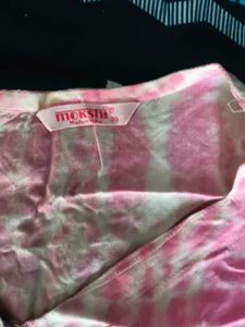 pink kurta set medium size