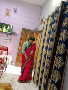 Beautiful Saree With Stitched Blouse