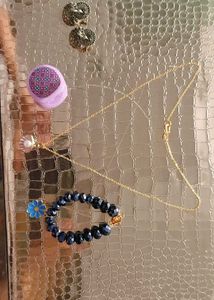 Jewelry Set: Earrings, Bracelet & Necklace