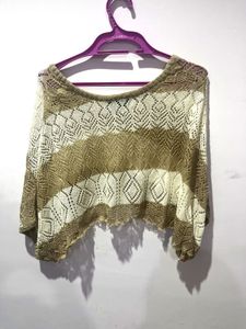 Crochet Knit Top