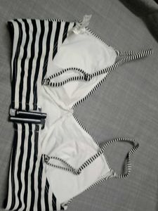 Striped Bikini Top