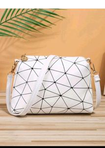 White Sling Bag