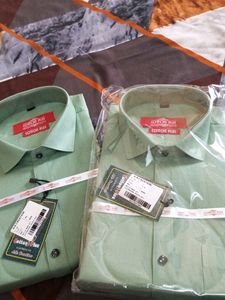 Pista Green Colour Shirt