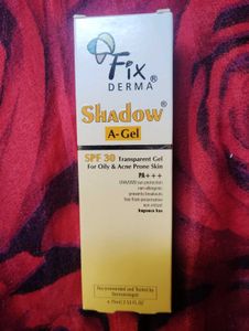 Fixderma Shadow A-Gel SPF 30+ Sunscreen 75gm