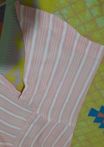 Striped Button-Down Top