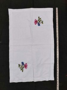 Floral Embroidered Pillow Covers (Set of 4)